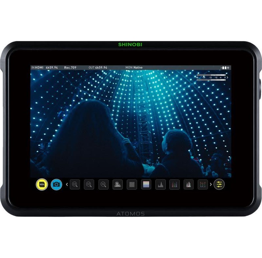 Streaming-apparatuur - Atomos Shinobi 7 - 7” 4K HDMI & SDI HDR Photo & Video Monitor - ATOMSHB002