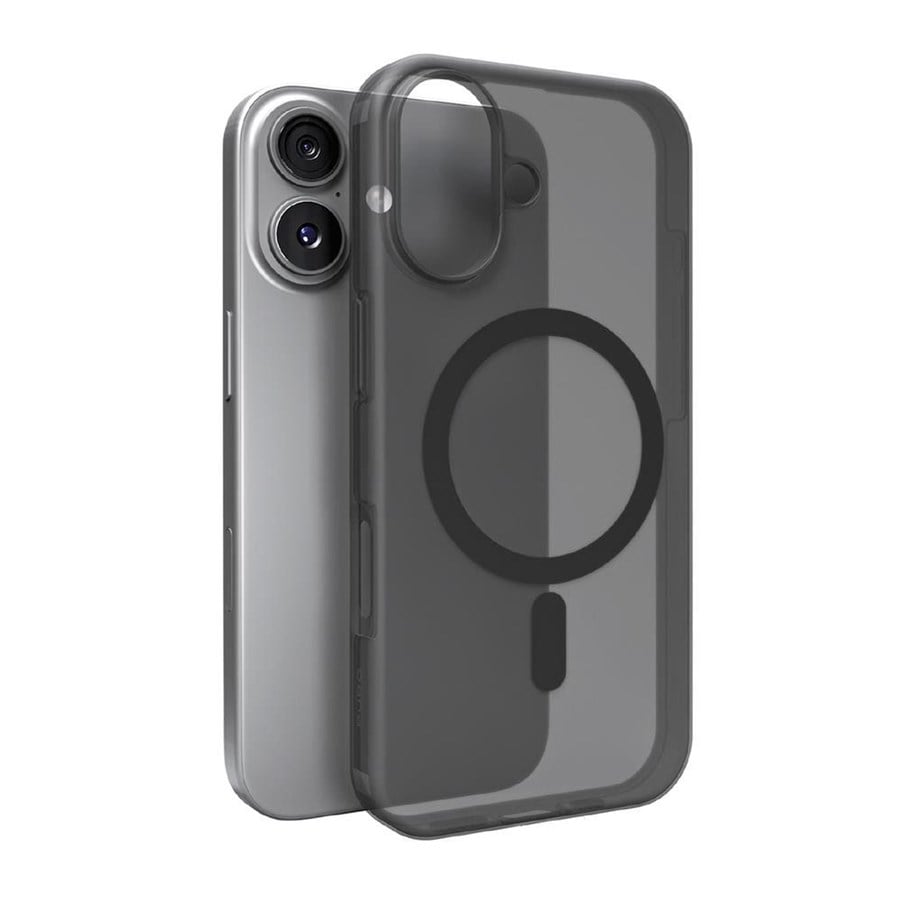 Mobiel - Covers & Cases - Puro Daylight Magsafe Compatible Silicone Case for iPhone 17 - Translucent Black - PUIPC1763DAYLBLK