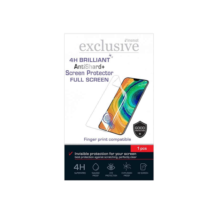 Mobiel - Beschermend glas - Insmat Exclusive AntiShard+ - 861-1699