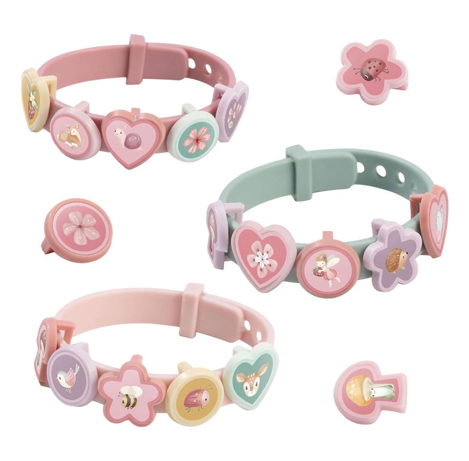 Creatief spelen - Bambolino Toys Little Dutch DIY Slide Bracelets Fairy Garden - BT125711