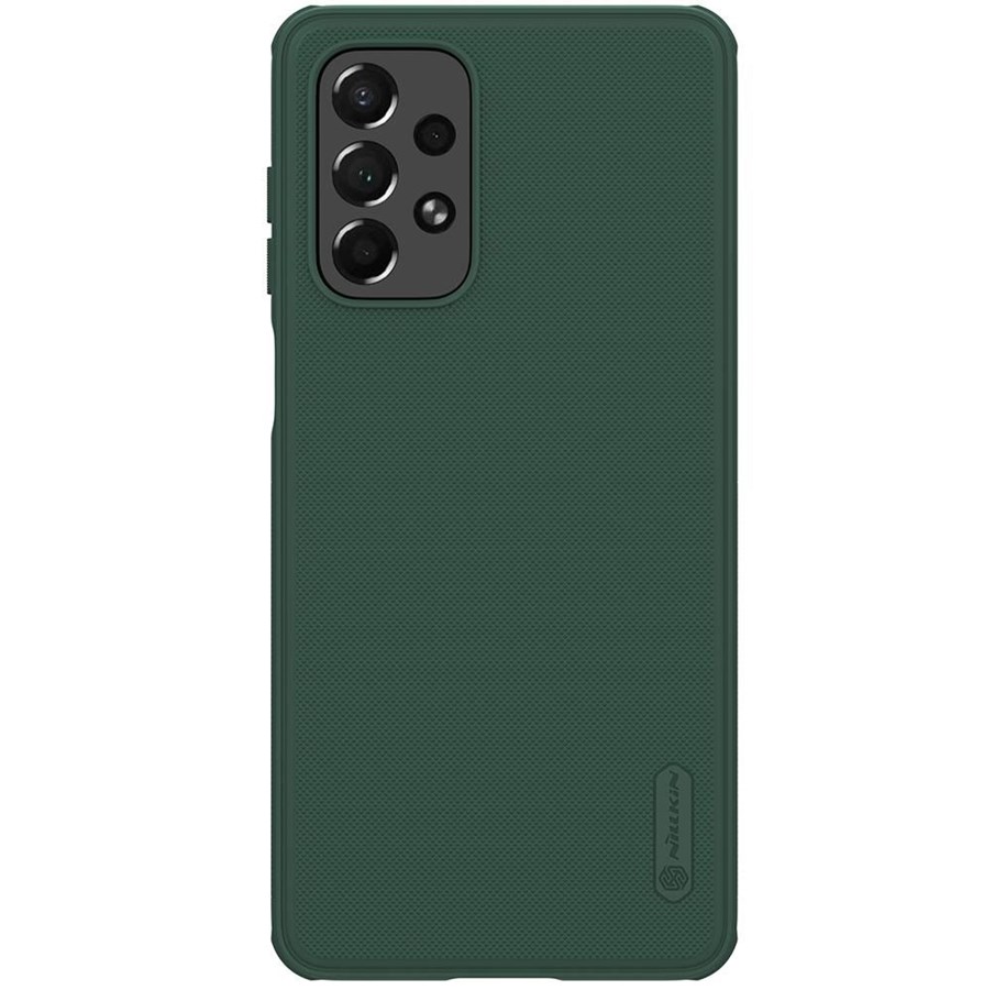 Mobiel - Covers & Cases - Nillkin Super Frosted Shield Pro Rugged Case Cover for Samsung Galaxy A73 Green - 6902048237742