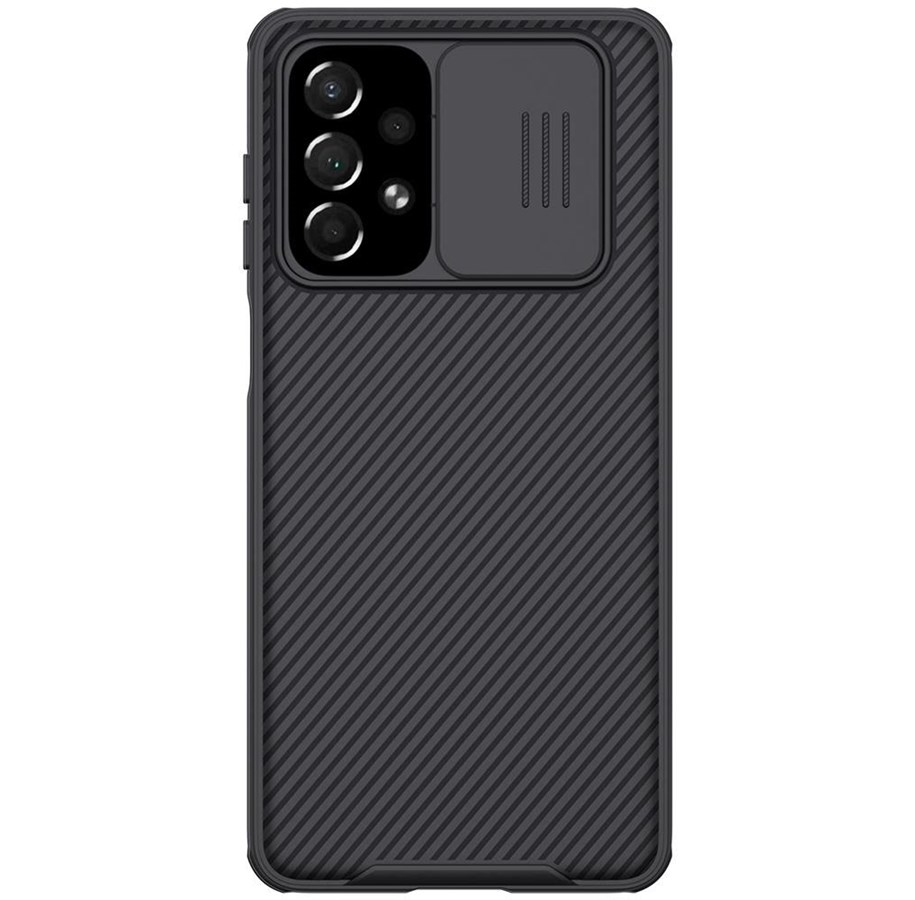 Mobiel - Covers & Cases - Nillkin CamShield Pro Case Armored Case Cover Camera Cover Samsung Galaxy A73 Black - 6902048237759