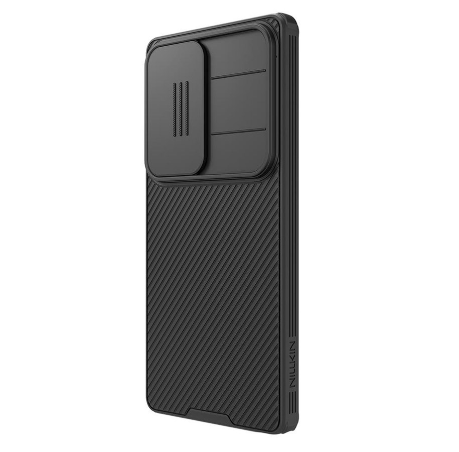 Mobiel - Covers & Cases - Nillkin CamShield Pro Case for Samsung S25 Ultra with Camera Cover - Black - 6902048289970