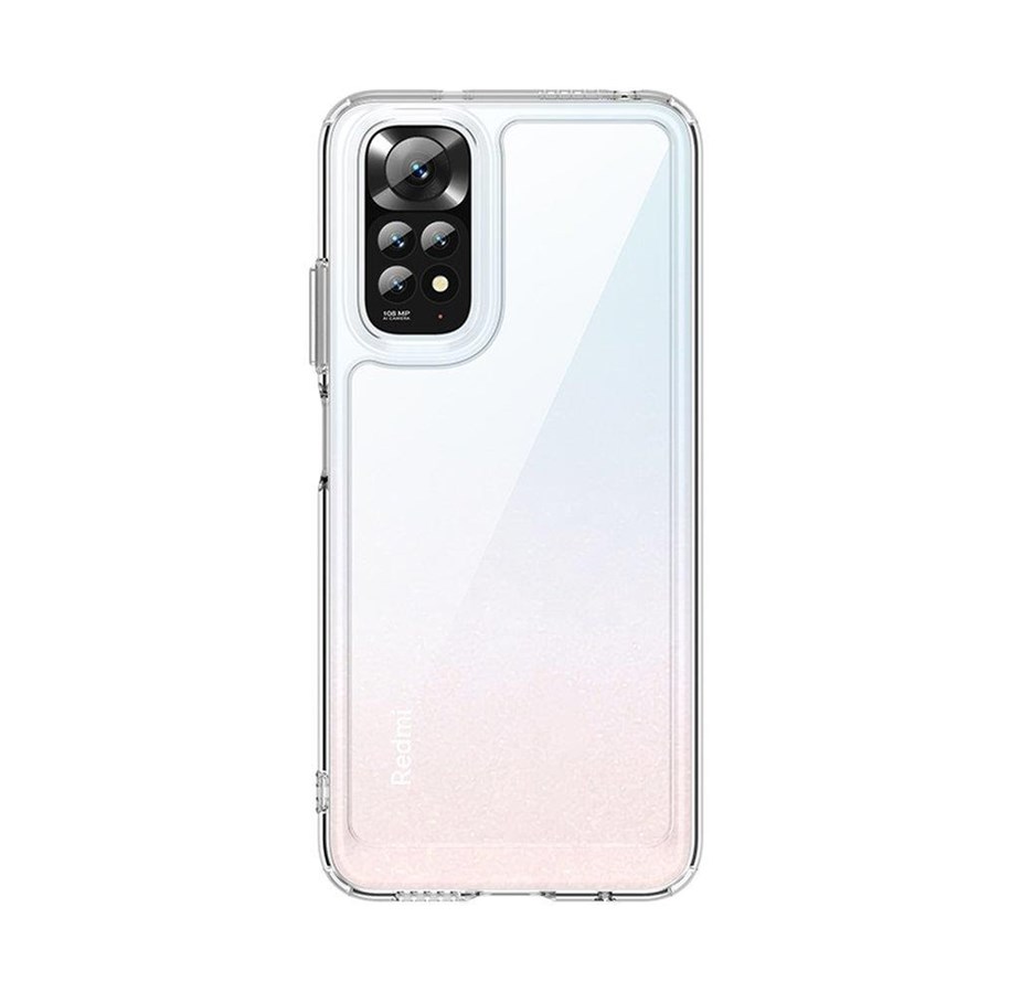 Mobiel - Covers & Cases - Hurtel Outer Space Case for Xiaomi Poco X5 5G / Redmi Note 12 5G Cover with Flexible Frame Transparent - 9145576274835
