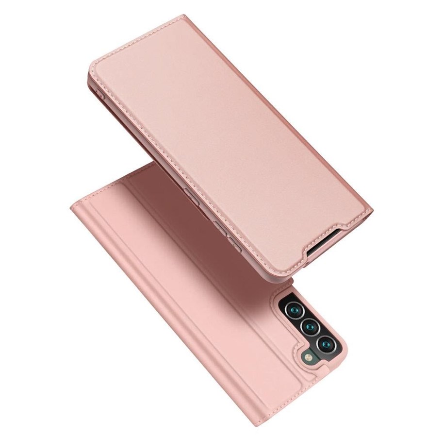 Mobiel - Covers & Cases - Dux Ducis Skin Pro Holster Case Flip Cover Samsung Galaxy S22+ (S22 Plus) Pink - 6934913044063