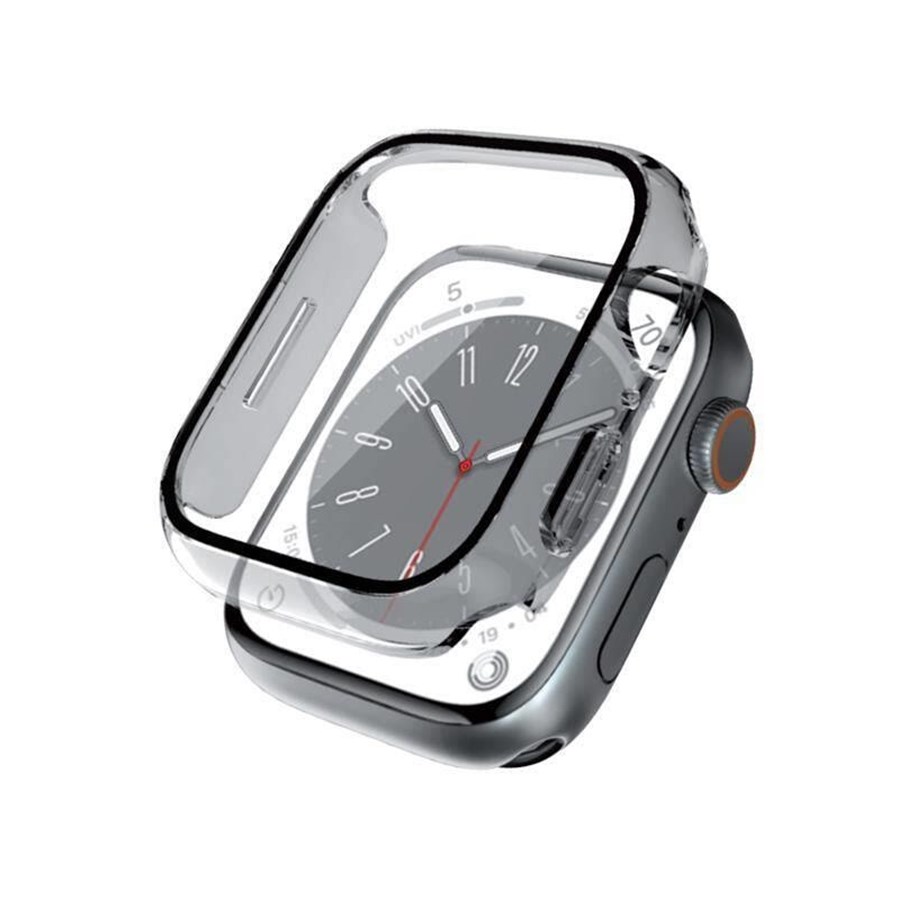 Smartwatch - Accessoires - CRONG Hybrid Watch Case - Case with Glass for Apple Watch 40mm (Clear) - CRG-40HS-CLR