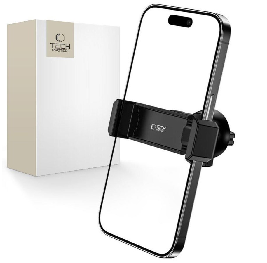 Mobiel - Overige accessoires - Tech-Protect V3 mini Car Phone Holder for Air Vent - Black - 9490713929254