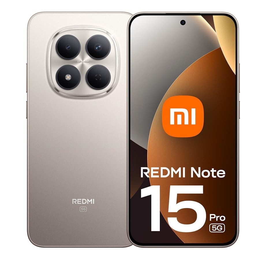 Mobiel - Xiaomi Redmi Note 15 Pro 5G 512GB/12GB - Titanium - MZB0M09EU