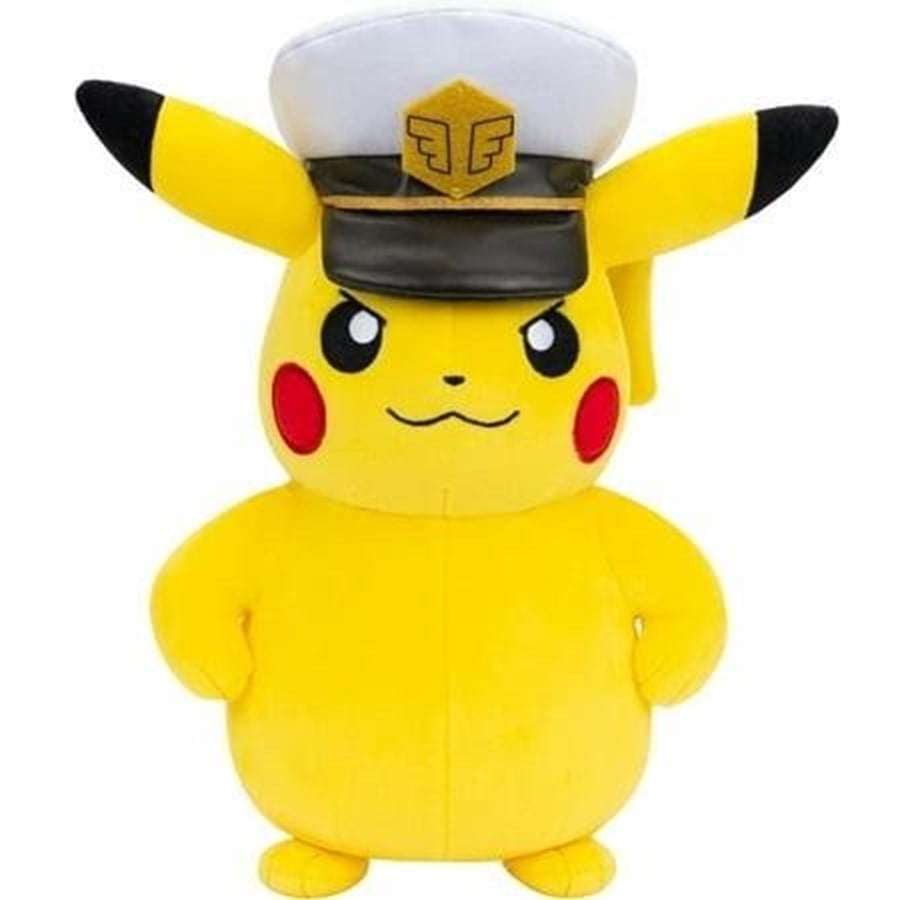 Pokémon - Pokemon Captain Pikachu Plush 20 cm - 0191726871682