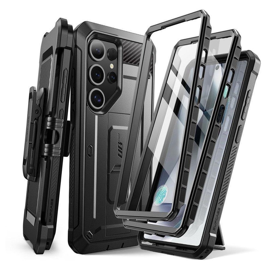 Mobiel - Covers & Cases - SUPCASE Unicorn Beetle Pro Case for Samsung Galaxy S25 Ultra - Black - 843439156562