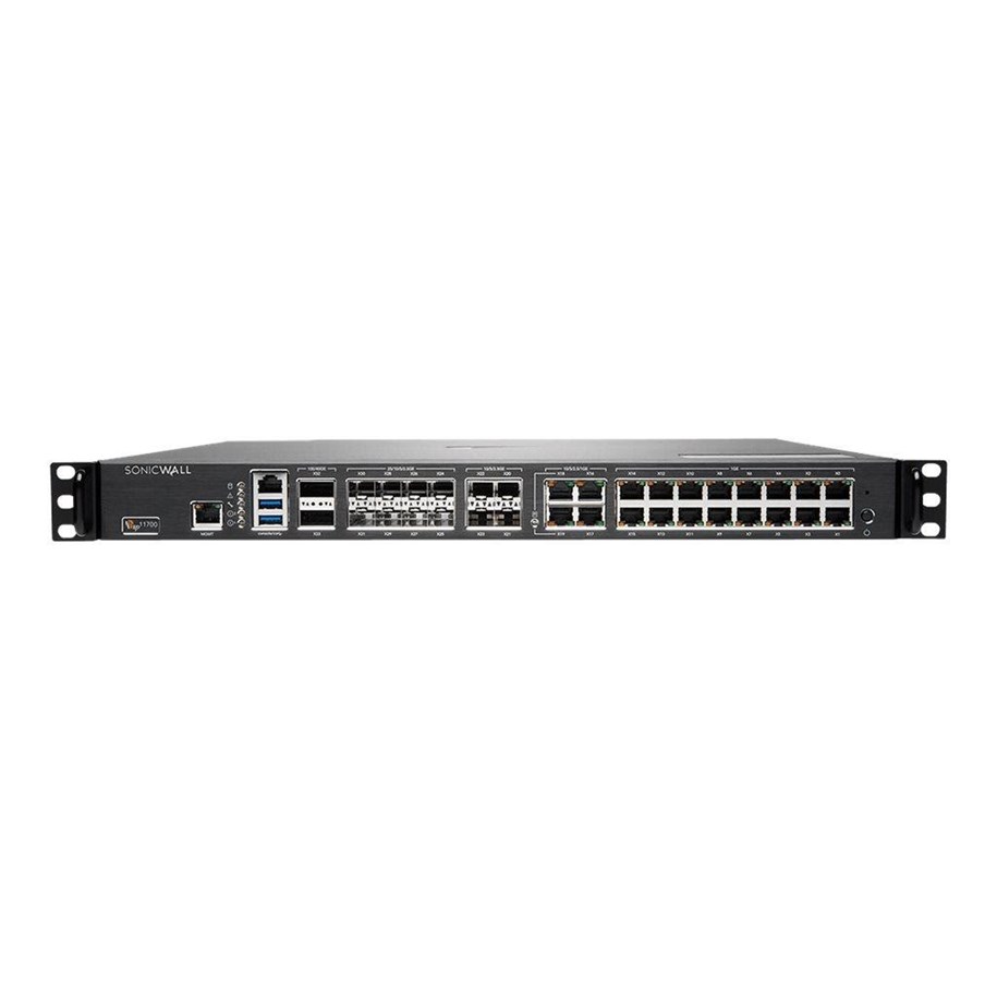 Netwerkapparatuur & Uitbreiding naar draadloos - SonicWALL Gen 7 NSsp Series 11700 - 03-SSC-7509
