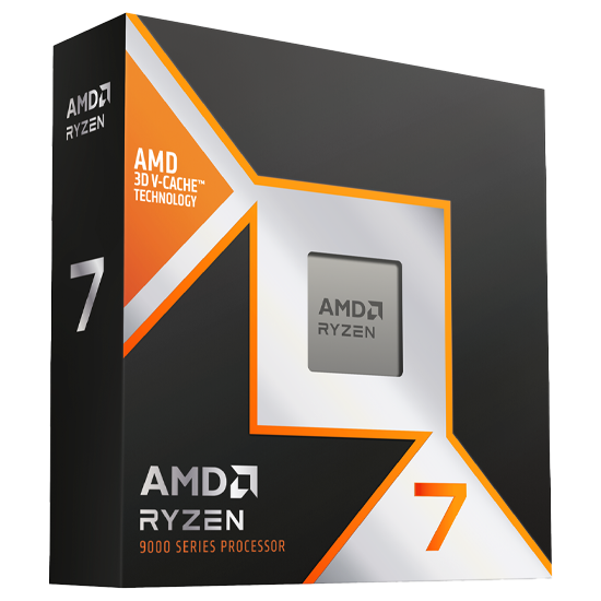 AMD Ryzen™ 7 CPU in zijn verpakking