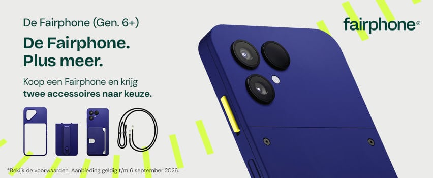 Fairphone (Gen. 6+) Lanceringsactie - Proshop