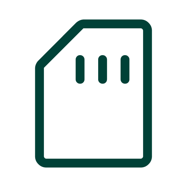 UITBREIDBAAR GEHEUGEN (SD-KAART) icon