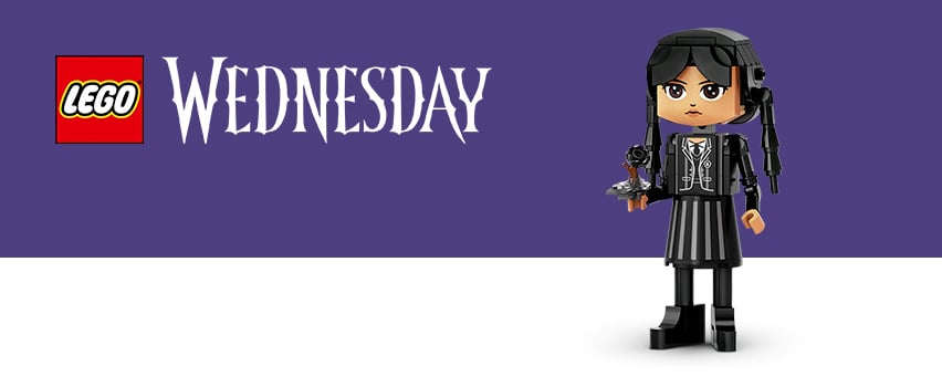 LEGO® Wednesday - ontdek het mysterieuze universum