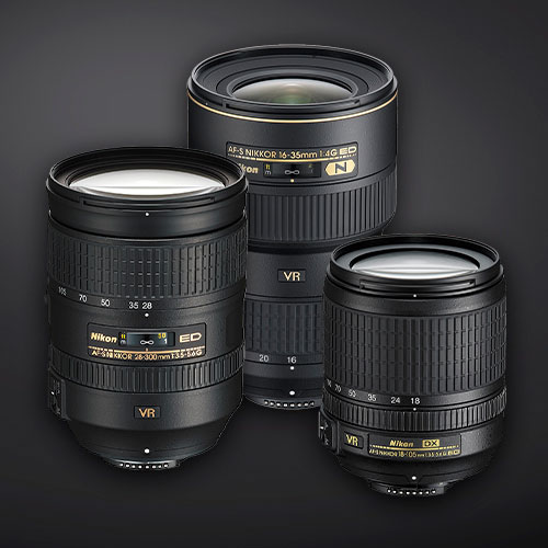 Nikon DSLR lenzen