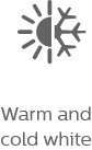 Philips Hue warm and cold